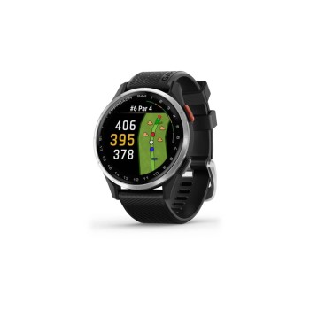Garmin Approach S44, black /silver, Band, 20mm