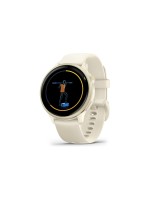 Garmin Vivoactive 6, GPS, Bone/Lunar Gold