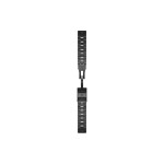 Garmin fenix 6 22mm QuickFit, Carbon Gray DLC Titanium Band