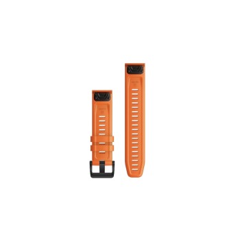 Garmin fenix 6 22mm QuickFit, Ember Orange Silicone Band