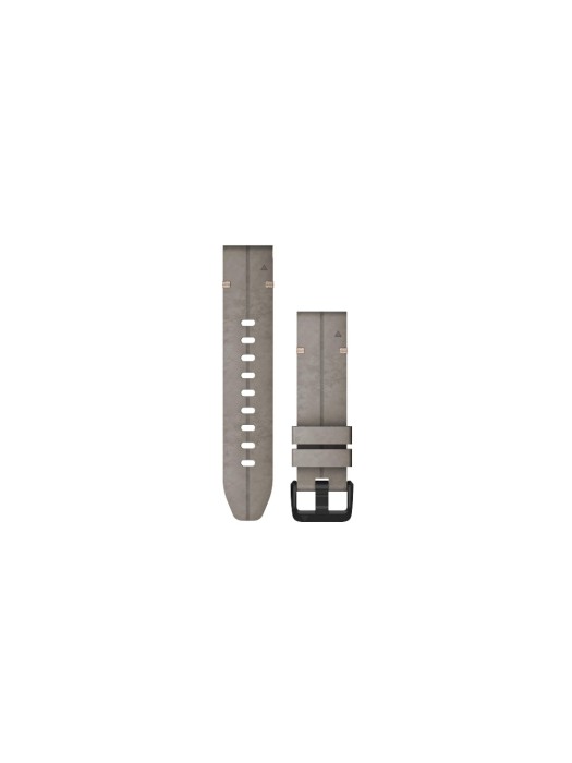 GARMIN Bracelet QuickFit, 20 mm Velours/Gris