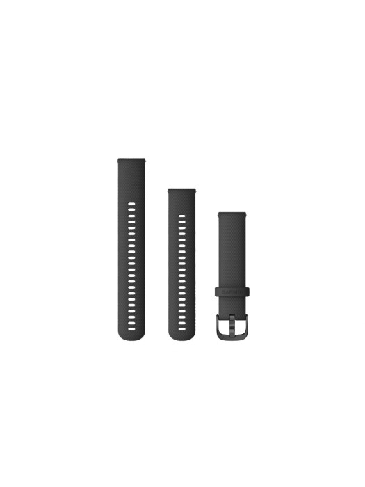 GARMIN Bracelets à dégagement rapide 20 mm, Silikon