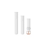 Garmin Schnellwechsel-Armband (20mm), Silicone, Rose Gold-White
