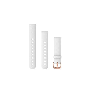 Garmin Schnellwechsel-Armband (20mm), Silicone, Rose Gold-White