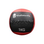 Gladiatorfit Balle médicinale Wall Ball ultra-résistant 1 kg