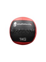 Gladiatorfit Balle médicinale Wall Ball ultra-résistant 1 kg