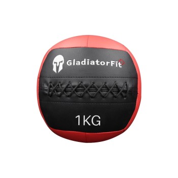 Gladiatorfit Balle médicinale Wall Ball ultra-résistant 1 kg Gladiatorfit Balle médicinale Wall Ball ultra-résistant 1 kg