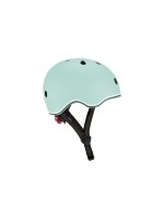 GLOBBER Casque pour enfants Go Up Lights Vert clair, XS-S
