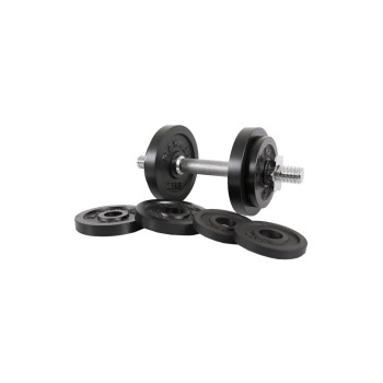 HAMMER Kurzhantel-Set 15 kg, Dicke: 30mm, 2x 1.25kg / 4x 2.5kg