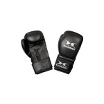 Boxhandschuh, PU 8 OZ, Schwarz