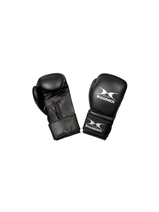 HAMMER Gants de boxe Premium Training - 8 oz Noir