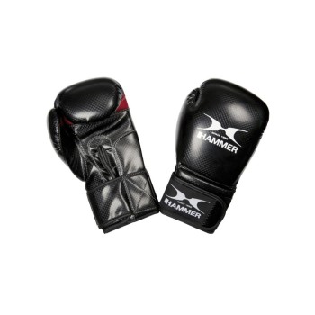 HAMMER Boxhandschuhe X-Shock 10 OZ, Farbe: black /red HAMMER Boxhandschuhe X-Shock 10 OZ, Farbe: black /red