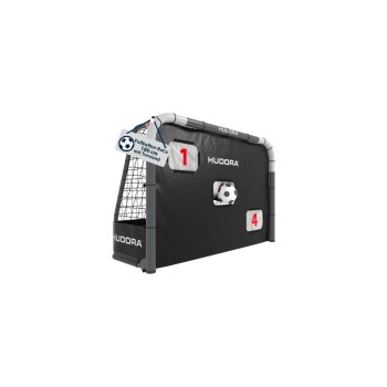 Hudora Fussballtor Roco 180 grey, with Torwand