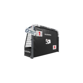 Hudora Fussballtor Roco 300 grey, with Torwand