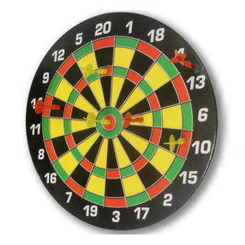 Karella Dartboard Magnet Family Set