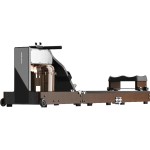 Kingsmith Rudergerät WM10, Walnuss, klappbar, Wasser/Magnetwiderstand