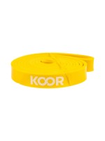 KOOR Fitnessband gelb, 2080x4.5x19mm, latex, gelb