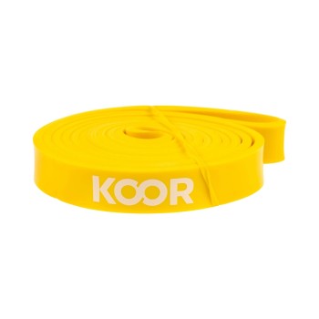 KOOR Bande élastique de musculation léger, jaune KOOR Bande élastique de musculation léger, jaune