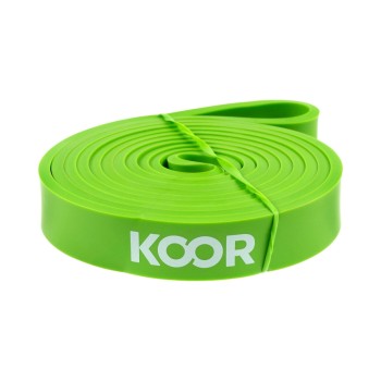 KOOR Bande élastique de musculation moyen, vert KOOR Bande élastique de musculation moyen, vert