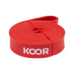 KOOR Bande élastique de musculation extra fort, rouge