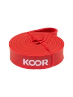 KOOR Fitnessband rot, 2080x4.5x32mm, latex, rot