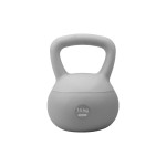 KOOR Kettlebell weich 14 kg, grau, 21.5x21.5x31cm, PVC / Sand