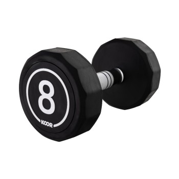 KOOR Haltère courte 8 kg, Noir KOOR Haltère courte 8 kg, Noir