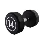 KOOR Haltère courte 14 kg, Noir