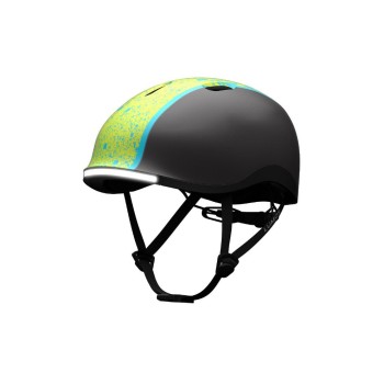 LUMOS Casque Nyxel Youth Noir/Vert, S