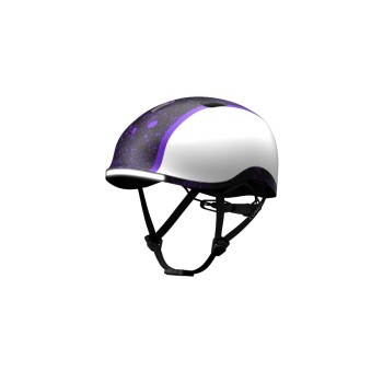 LUMOS Casque Nyxel Youth Noir/Violet, S