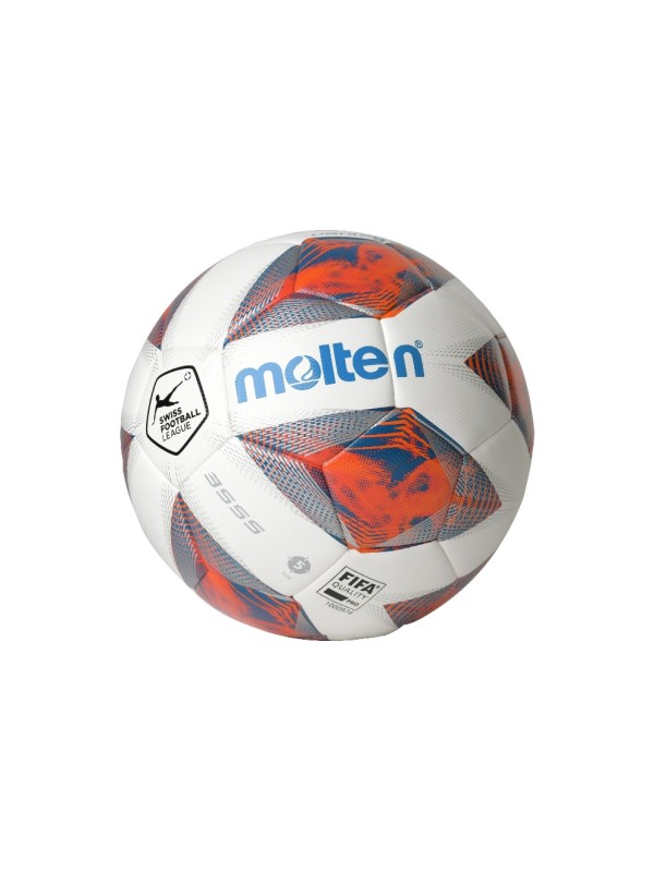 Molten Training Ball (F5A3555-SF), 5, bleu / Orange / blanc