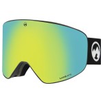MowMow Lunettes de ski Goggle Stealth - Gold / Black strap