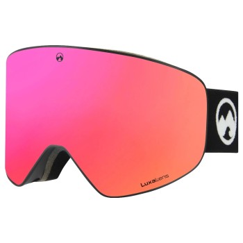 MowMow Goggle Stealth, red / black strap MowMow Goggle Stealth, red / black strap