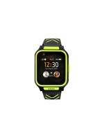 MyKi Smartwatch Montre GPS pour enfants MyKi 4 Noir/vert avec carte SIM