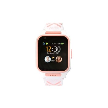 MyKi Smartwatch Montre GPS pour enfants MyKi 4 Blanc/rose avec carte SIM MyKi Smartwatch Montre GPS pour enfants MyKi 4 Blanc/rose avec carte SIM