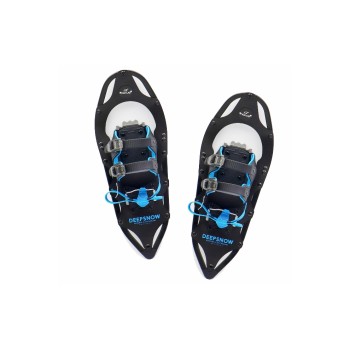 NANUQ Deepsnow Schneeschuhe, schwarz-blau