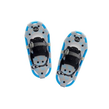 NANUQ Adventure Kids Schneeschuhe, grau-blau