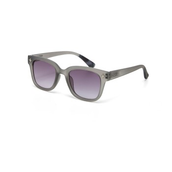 OKKIA Lunettes de soleil Giovanni Gris translucide