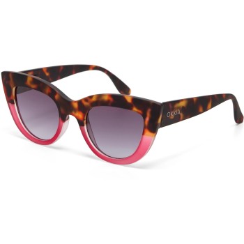 OKKIA Lunettes de soleil Claudia Rose havane
