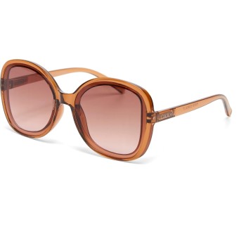 OKKIA Lunettes de soleil Anna Marron transparent