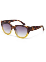 OKKIA Lunettes de soleil Silvia Jaune havane