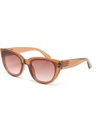 OKKIA Lunettes de soleil Silvia Marron transparent