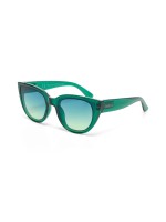 OKKIA Lunettes de soleil Silvia Vert transparent