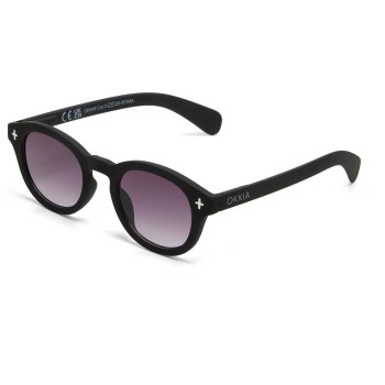 OKKIA Lunettes de soleil Milano Black