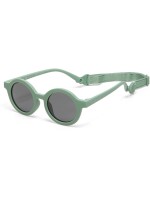 OKKIA Lunettes de soleil pour enfants Tondo 3-5 ans Green Sage