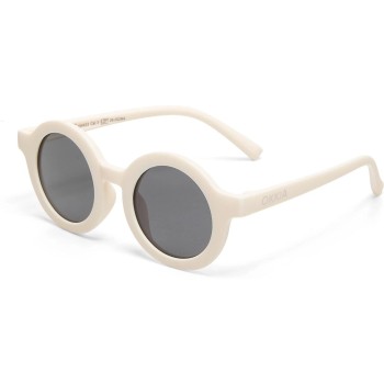 OKKIA Lunettes de soleil pour enfants Tondo, 6-10 ans Whister White