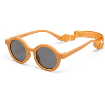 OKKIA Lunettes de soleil pour enfants Tondo 3-5 ans Coucher de soleil jaune