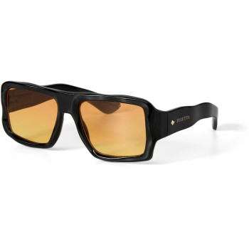 OKKIA Lunettes de soleil Seletti Kansas Lentille à gradient noir et jaune