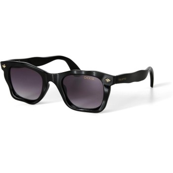 OKKIA Lunettes de soleil Seletti Dakota noir, lentille à gradient noir