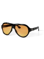 OKKIA Lunettes de soleil Seletti Florida Lentille à gradient noir et jaune
